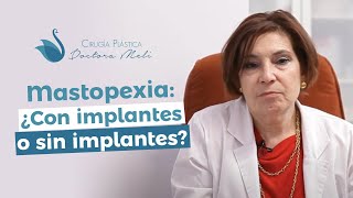 Mastopexia ¿con o sin implantes [upl. by Viehmann]