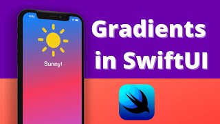 Create Gradients in SwiftUI Xcode 12 2020 SwiftUI 2  iOS Development [upl. by Abey]