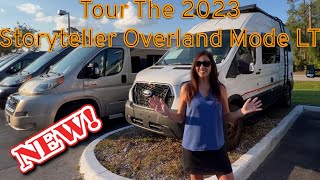 Tour the ALL NEW 2023 Storyteller Overland Mode LT BClass RV built on the Ford Transit [upl. by Adanama]