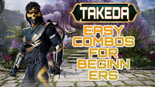 MK1 Easy Takeda Combos [upl. by Seugirdor]