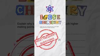 The most frequent questions for IGCSE CHEMISTRY 🧪 edexcel [upl. by Nayab298]