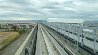 Monorail Japan Osaka Kansai International Airport [upl. by Oilut583]