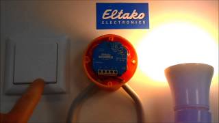 Eltako Academy Tutorial EnOcean FSR61NP 230V VL [upl. by Hpesoj]