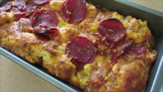 Easy Pull Apart Pizza Bread [upl. by Fitton]