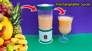 How To Make A Rechargeable Juicer Machine  Homemade Powerful Mini Blender Machine  Mixer Grinder [upl. by Colburn562]