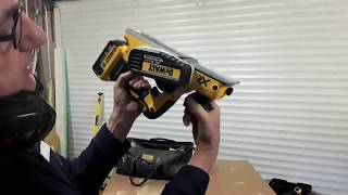 DeWalt DCP580 Planer [upl. by Eninnej]