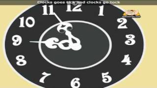 Clock Song with Lyrics  Nursery Rhyme‬ [upl. by Robet]