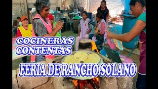 COCINERAS CONTENTAS hacen rico chileajo en rancho solano 2024 [upl. by Ecraep]