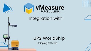 vMeasure  UPS WorldShip Integration  Accurate DIMs amp Automated Data Transfer [upl. by Tibold]