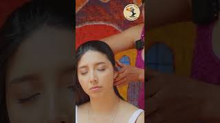 Doña Esperanzas ASMR massage with soft whispering sounds amp ASMR triggers [upl. by Akire]