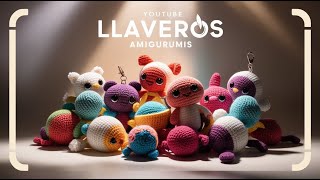 Llaveros Amigurumi ¡Crea y Diseña Encantadores Miniaturas en Crochet 🧶🔑 [upl. by Edita95]