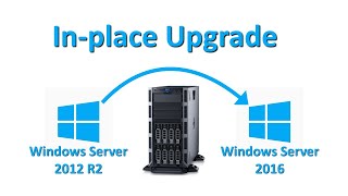 Windows Server In place OS Upgrade محاضرة أونلاين [upl. by Eronel]