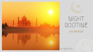 Routine ayurveda du soir  Musique relaxante indienne 20 minutes [upl. by Ahsoek50]