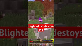 Blighted rat… minecraft gaming rlcraftv2 rlcraft2 rlcraft rlcraftdregora rlcraftminecraft [upl. by Dobb]