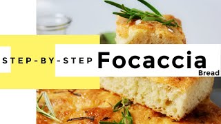 Easy Rosemary Focaccia Bread [upl. by Warfourd554]