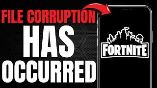 FIXED A File Corruption has Occurred on Fortnite in Windows 11 EASY GUIDE 2025 [upl. by Nnylyt]