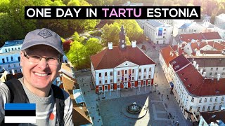 TARTU  Exploring Estonias University City 🇪🇪 Day Trip from Tallinn [upl. by Esil]