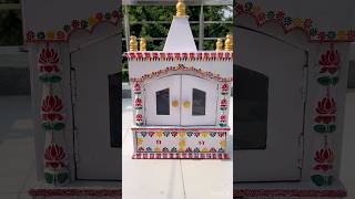 Plywood mandir renovation part2 shorts minivlog renovation diycraft decoration aipandesign [upl. by Naujtna]