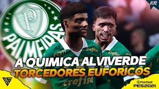 A QUÍMICA ALVIVERDE TRANSCENDE OS GRAMADOS  GAMEPLAY EFOOTBALL PES 2021  SADAN GAMER  60 FPS  PC [upl. by Kramal]