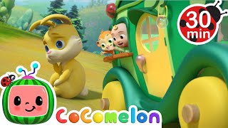 Bunny Misses The Bus Song  MORE CoComelon JJs Animal Time  Kids Songs  Animal Songs for Babies [upl. by Pierrette19]