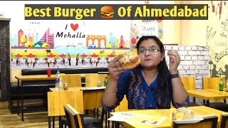 Paneer Burger 🍔 Famous Whopper Burger Recipe  Maninagar Street food  Ahmedabad Street Food [upl. by Ellesij365]