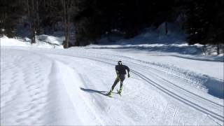 Sci Fondo  Tecnica di Pattinaggio  XC SKI  Cross Country Skiing  Skating Technic  2014 [upl. by Laurance]