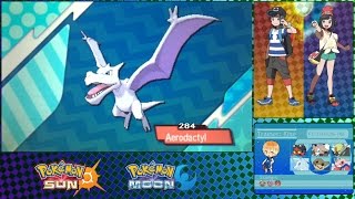 Where to find Aerodactyl in Pokemon Sun and Moon [upl. by Fredkin]