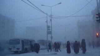 51°C in Yakutsk City Siberia  Russia Yakutsk Weather [upl. by Nuahsad]