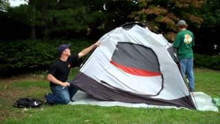 How to set up a 4 man tent [upl. by Sajet]