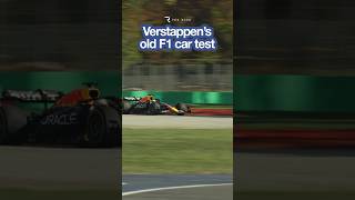 🤔 Verstappens SURPRISE old F1 car test [upl. by Yanaj]