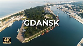 Gdańsk z drona  Cinematic  LECE W MIASTO™ 4k [upl. by Nayb998]