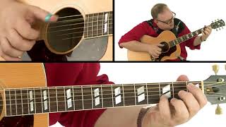 🎸 Fingerstyle Guitar Lesson  Freight Train Breakdown  Richard Smith [upl. by Flanders877]