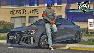 LA BAC EN AUDI RS3 INTERCEPTE UN GOFAST  GTA V RP MOD [upl. by Aiepoissac123]