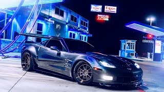 Widebody Corvette C6 ZR8X the cleanest one on the streets [upl. by Onibla]