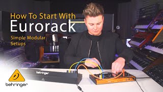 How To Start With Eurorack  Simple Modular Setups [upl. by Hirsh942]