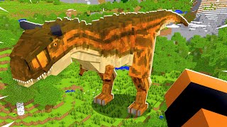 REVIVI O DINOSSAURO MAIS PERIGOSO DO MINECRAFT [upl. by Ahseile683]