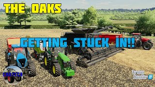 NEW SERIES GETTING STUCK IN  The Oaks  Ep 1  Farming Simulator 22 [upl. by Kingsly]