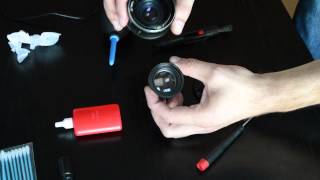 Helios 44M4 lens cleaning easy tutorial [upl. by Rovert230]