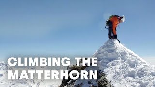 Worlds Fastest Person to Climb the Matterhorn  Dani Arnold [upl. by Labaw]