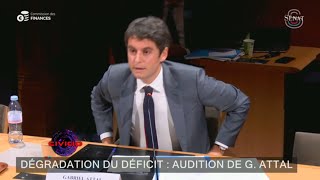 Gabriel Attal sénerve et Craque ridiculisé en audition [upl. by Arymahs361]