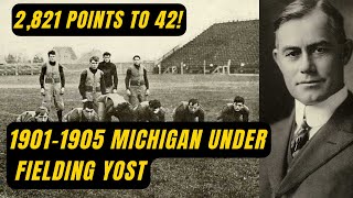 Fielding Yost And The Amazing “Point A Minutequot Michigan Football Teams of 19011905 [upl. by Fitton]