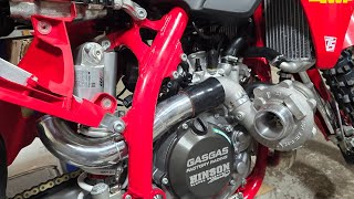 Turbo 2025 Gasgas 450 Factory Edition pt2  The Turbo Kit [upl. by Tory]