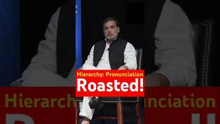 Rahul Gandhi in USA Roasted❗HierarchyCorrect Pronunciation viral shorts status trending [upl. by Nonnac957]