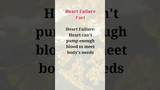 Understanding Heart Failure Causes and Impacts shorts [upl. by Elagibba]