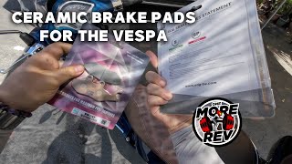 ELIG Ceramic Brakes for the Vespa [upl. by Anairam]