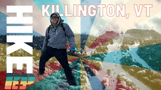 Killington or Kill me mountain  Hiking Mt Killington VT in the Winter [upl. by Elime573]