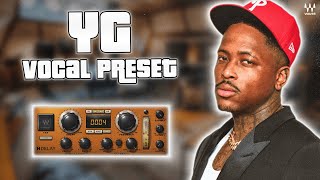 How To Mix and Master WEST COAST Vocals Like YG  Waves Hip Hop Tutorial [upl. by Gaskins]