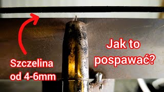 Jak to pospawać migomatem Dziwne złącza w pozycji PD l MIG welding OVERHEAD [upl. by Vories]