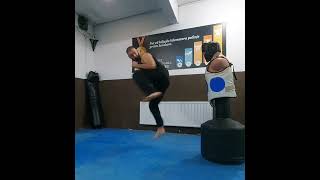 720 kick back sporttaekwondo shortvideo kickboxing taekwondoko boyka taekowndo sport [upl. by Jairia]