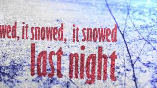 It Snowed by Joshua Mills Christmas Miracle  Lyric Video [upl. by Flight649]